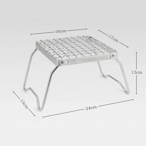 Réchaud de camping pliable, four, grille de feu de camp, barbecue multifonction, accessoires de grillade, réchauds de cuisine portables (1/5)