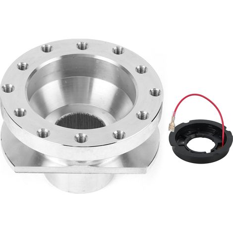 Moyeu d'adaptateur de volant en alliage d'aluminium compatible Quantum et Quantum Syncro (1/5)