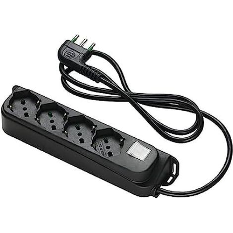 Multipresa 4X2Pt Sk Nero Int Retail 47421 Fme (1/3)