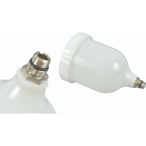 Serbatoio vernice geko plastic reservoir 600 ml filetto esterno