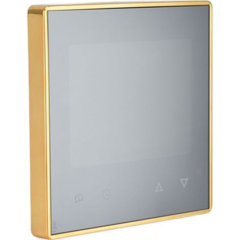 Thermostat intelligent multifonction programmable pour climatiseur, chauffe-eau et chauffage au sol AC220V Or (1/5)