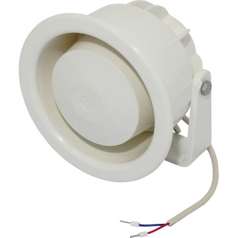 Visaton DK 133 (RAL 9010) - 100 V Sirène à chambre de compression 1 pc(s)