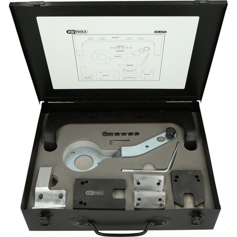 KS Tools - Jeu d'outils de calage moteur BMW-Mini Essence 1.2, 1.5, 2.0, 3,0, 17 pcs - 400.4375