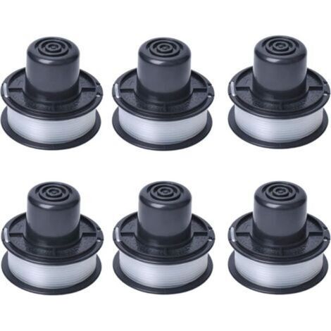 A6226 Bobina di filo compatibile con tagliaerba automatici Auftipp GL250 / GL310 / GL360 / GL360SB con filo da 6 m, confezione da 6 (1/4)
