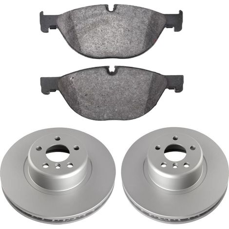 KIT FRENI ANTERIORI compatibile con BMW 6 (F12,F13,F06) - DISCHI + PASTIGLIE OEM: FDB4285 / A 00 422 / 18121 , 18122 , 18673 , 18674 /SOSTITUZIONE DIRETTA/BASSA POLVERE/SILENZIOSO