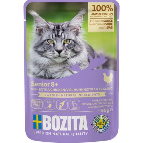 BOZITA Sterilisierte Stücke in Sauce mit Hühnchen 370g