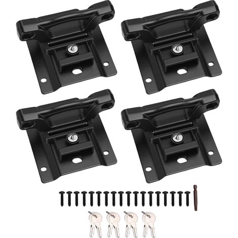 4 ancrages arrimage lit camion robustes FL3Z 99000A64 B – Remplacement Ford F-250 2015-2025, transport (1/5)