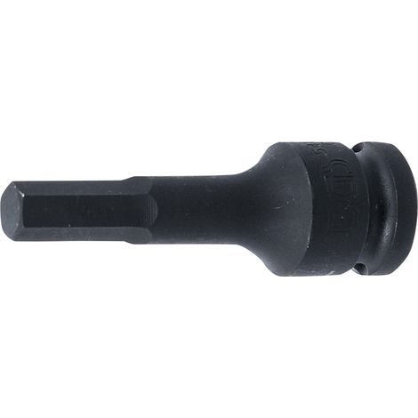 BGS Embout de force entraînement carré femelle 12,5 mm (1/2") hexagone femelle 10 mm - 5481-M10 (1/2)