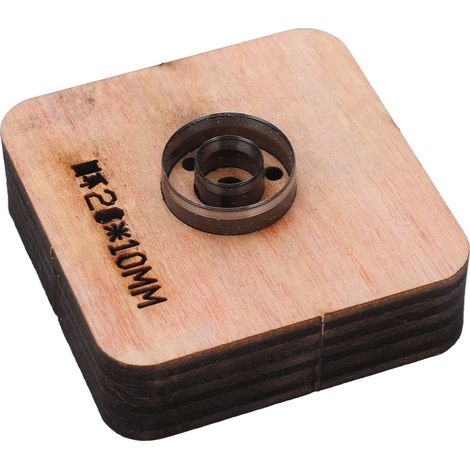 Lederstanze 20x10mm Kreisringform Stanzwerkzeug für Bastelarbeiten (1/5)