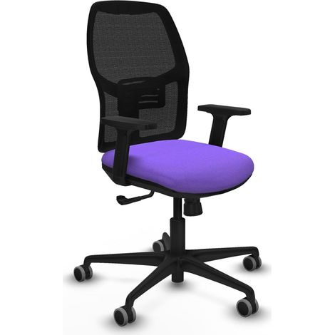 Silla de oficina piqueras y crespo Alfera negro ergonómica (1/2)