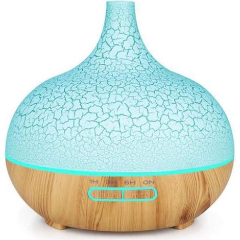 Umidificatori - Umidificatore a ultrasuoni portatile, 7 colori LED variabili, spegnimento automatico, silenzioso per casa e ufficio (1/2)