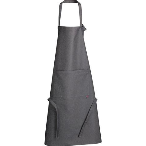 Tablier de cuisine réglable en coton recyclé et biologique 64 x 85 cm - PANGIVO (1/2)