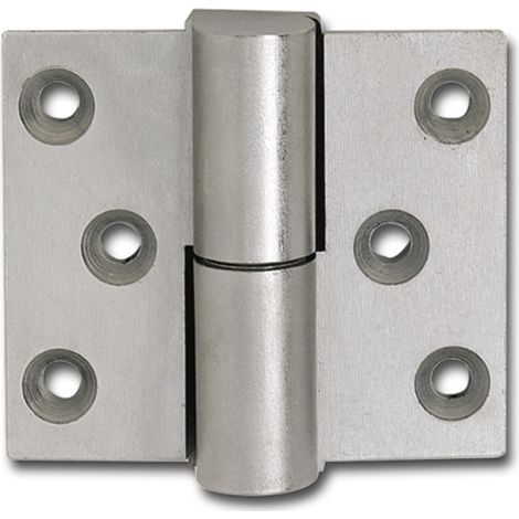 SOLIDO Zylinderband, rechts, Höhe 60 mm, SCH 27-24, vernickelt (1/4)