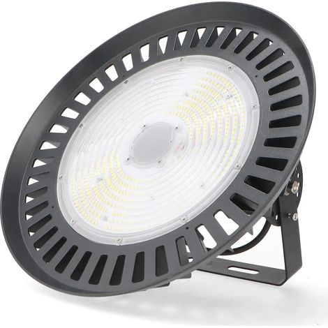 IluminaShop - Campana Industrial LED UFO Chip Osram 300W 180Lm/w IP65 Regulable 110V Blanco Frio 5000K (1/5)