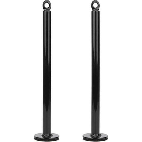 Support de chargement pour haltères et barres de musculation (2 pièces), accessoires pour système de poulies et câbles de musculation, support pour haltères et barres de musculation - B (1/5)