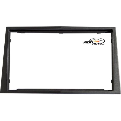 Facade autoradio 2Din compatible avec Opel Astra H ap04 - Argent Mat