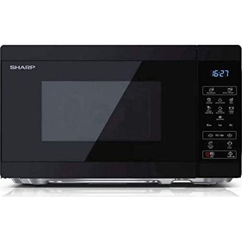 Microonde Sharp YC-MS02E-B nero 20 litri 800W (1/4)