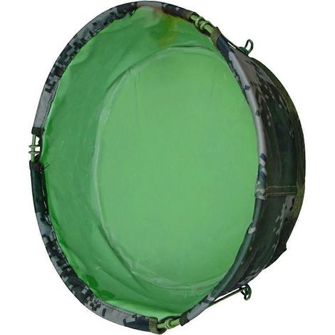 Bassine pliable pour extérieur, idéale pour le camping, avec fonction portable (1 pièce). (1/5)