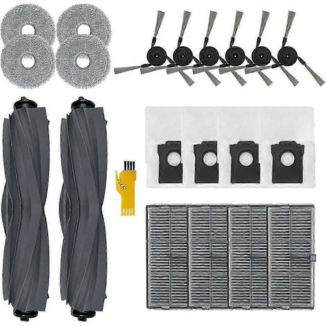 Compatible avec la brosse principale X40 Ultra, la brosse latérale, le filtre HEPA, la serpillière et le sac à poussière. (1/5)