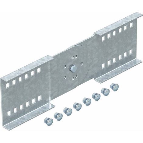 OBO Bettermann Raccord articulé pour système grande portée 110 110x380 Acier galvanisé par bande, 6091318 (1/2)