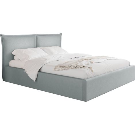 Cama Malden 100, Paros 05, Doble, 160x200, Tapiz, Somieres, 187x215x98cm (1/5)
