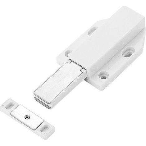 4pcs Push Open Magnet Lock Magnetic Door Cabinet Door Damper Push Open Cabinet Drawer System (1/5)