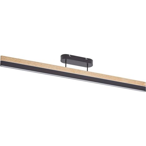 Deckenlampe "Holven" aus Holz dimmbar für Wohnzimmer & Esszimmer von Lucande (1/5)
