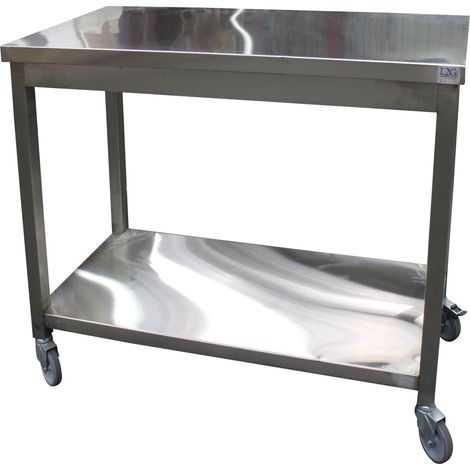 Table de Service Soudée en Inox - L2G