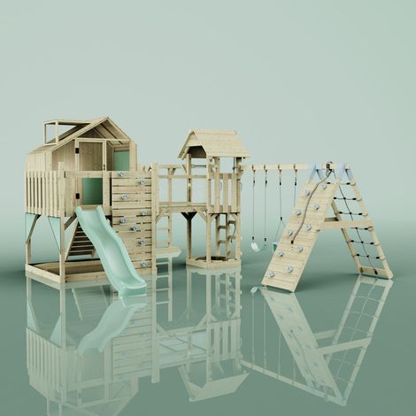 Tour de jeux Polarplay Milo Vert 503 x 562 cm Balançoire bébé