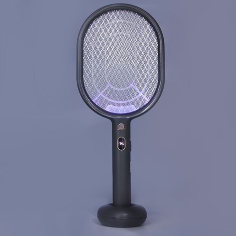 Toivize Piège Anti-Moustique Électrique 2 en 1 avec LEDs UV, 3 Grilles, USB Rechargeable pour Destruction des Insectes (1/5)