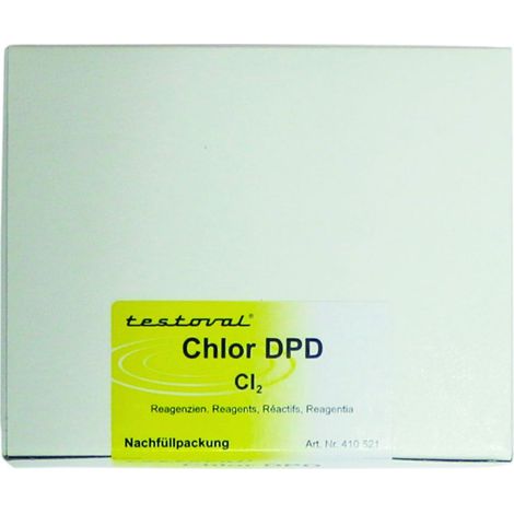 Reagenziensatz Chlor Nachfüllpackung