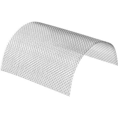 Set of 4 wire mesh sheets, 304 stainless steel, heat resistant, filter mesh, kitchen and garden (1/5)