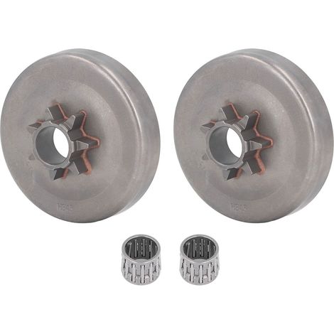 Kit de roulement à aiguilles avec tambour d'embrayage 7 dents pour tronçonneuse Husqvarna 350 340 345 445 450