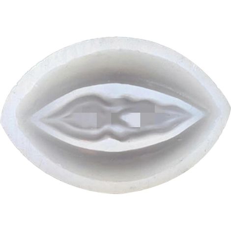 Ausgefallene Kuchenform in Form weiblicher Genitalien, originelle Silikonform zum Selbermachen (1/4)
