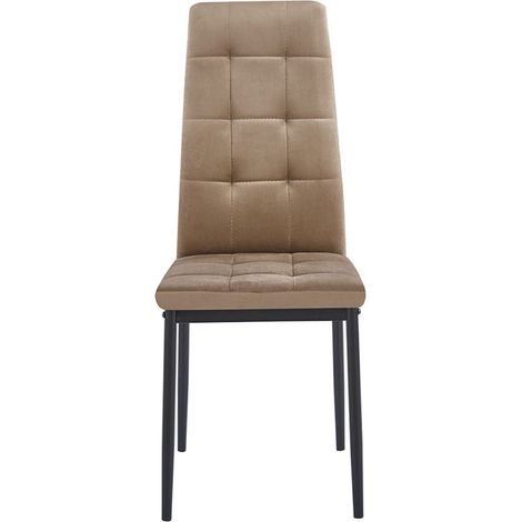 Packs Sillas Comedor - Pack 4 Sillas Lan Terciopelo - Champán (1/2)