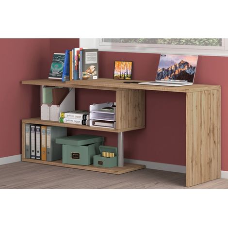 Scrivania girevole design moderno rovere - Volta (1/3)