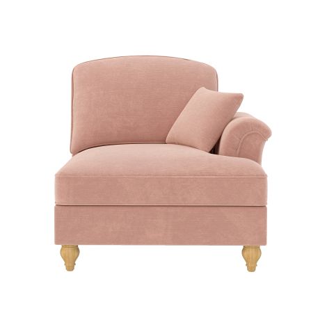 Windsor-Sofa RSF Chenille mit 1 Kissen - Rosa
WL