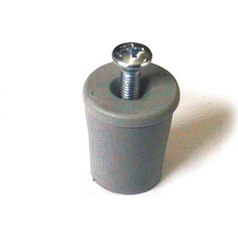 PARACOLPO PER TAPPARELLE CON RONDELLA E VITE Col. Grigio  mm. 41 50.00 pz