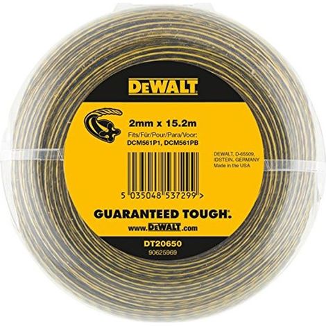 Dewalt DT20650 String Trimmer Line 15.2m x 2mm