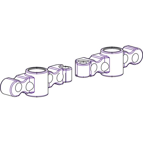 Base Rastrello per abbacchiatore Lisam R8 Carbon originale