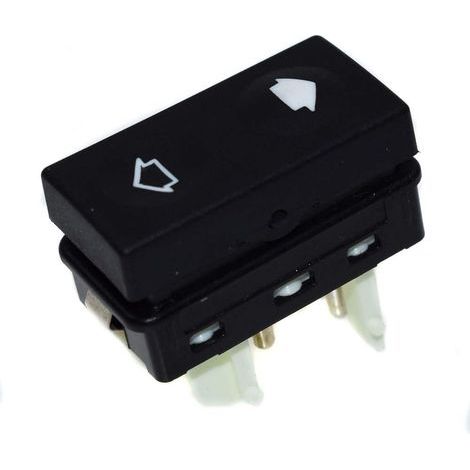 lève-vitre électrique Interrupteur Fenêtre voiture Switch / for BMW E36 318I 325I Z3 318ti 325is lève-vitre électrique Commutateur de commande à un seul bouton 61311387916 Interrupteur d'arrêt Bouton