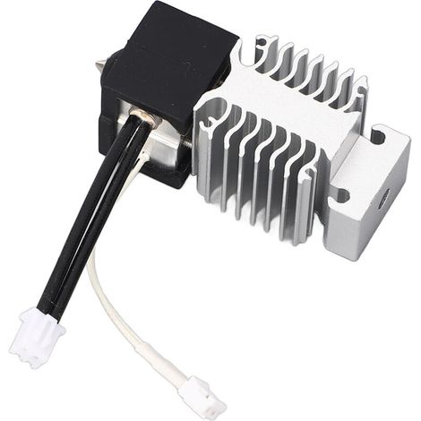 Jeffergarden Kit de bloc chauffant en céramique pour imprimante 3D, Tube de gorge bimétallique, buse plaquée cuivre de 0.4mm, Hotend pour Ender 3 V3 SE (1/5)