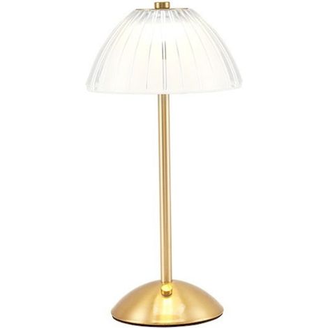 Lampe de table LED sans fil, lampe de table à piles, lampe de bureau décorative en forme de citrouille, chargement tactile, idéale pour la maison, la chambre ou le bureau. (1/5)
