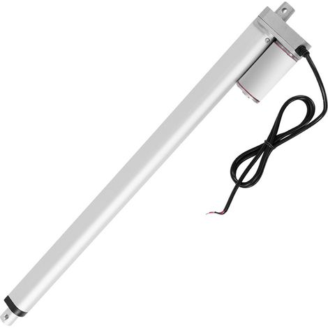 Moteur électrique linéaire 12V 1000N, course 500mm pour vérin de levage avec support (actionneur linéaire)