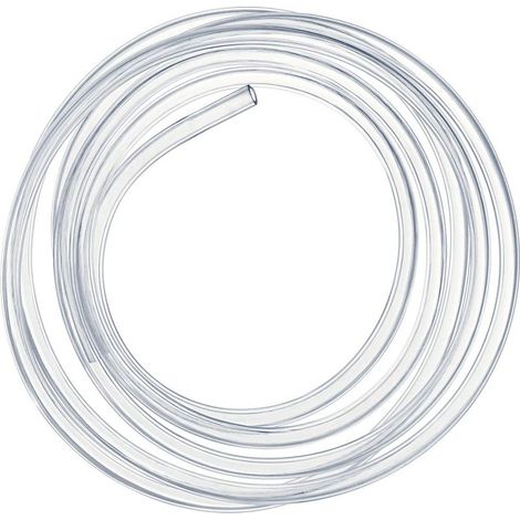 Tuyau PVC Souple Transparent 5 Mètres, 4 × 6mm Tube Flexible de Pression