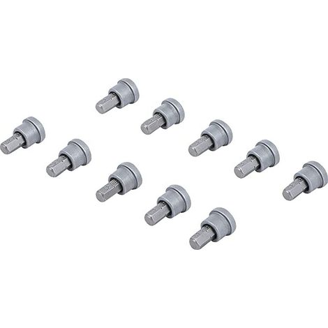 Bgs Technic – Lot de 10 embouts PH2 6,3mm (1/4') – Butée de profondeur pour vissage précis dans placo et contre-plaqué – Longueur 25mm (1/3)