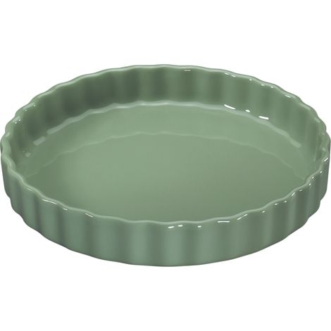 Molde para tarta Kuchenprofi Porto, cerámica, 27 cm, verde (1/3)