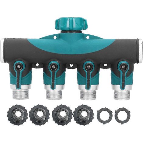 Inverseur flexible à quatre voies, vanne métallique, connecteur pour contrôleur de distribution d'eau, produits pour jardin et pelouse, intelligent (1/5)