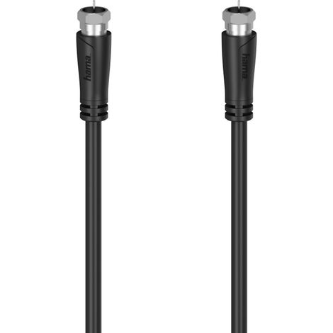 Hama 7205309 Koaxialkabel 1,5 m Schwarz