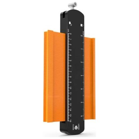 ALLIANDISOutil de profil de duplicateur de jauge de Contour élargi de 6 pouces avec bord en alliage de verrouillage (1/5)